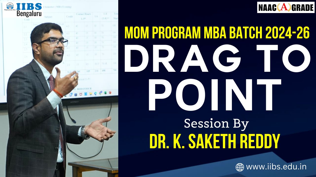 DRAG TO POINT- MOM Program MBA Batch 2024-26